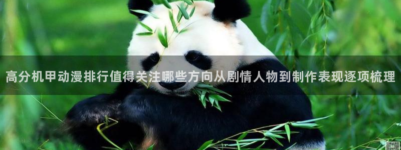 动漫评分:高分机甲动漫排行值得关注哪些方向从剧情人物到制作表现逐项梳理